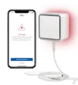Produktbild: Eve Water Guard (Apple Home) - Smarter Wassermelder, 2m Sensorkabel (verlängerbar), 100dB, Wasseralarm auf iPhone, iPad, Apple Watch, Bluetooth, Thread