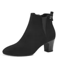 Produktbild: s.Oliver Damen Stiefeletten mit Absatz mit Reißverschluss Elegant, Schwarz (Black), 36 EU
