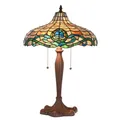 Produktbild: 5LL-1208 Tiffany-Lampe-Leuchte-Tischlampe-Tischleuchte-Stehlampe Ø 41x60 cm E27/