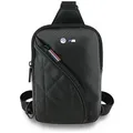 Produktbild: BMW Carbon Pocket & Metal Logo Crossbody Handytasche - Schwarz