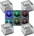 Produktbild: Solar Dekosteine IP65, 4er Set mit Dämmerungssensor, RGB