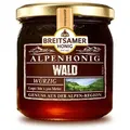Produktbild: Breitsamer Alpenhonig Wald aromatisch würziger Honig flüssig 500g