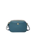 Produktbild: Fossil Logan Leder oder Nylon Handtasche für Damen Marineblau 22.86L cm x7.62Wcm x15.24 H cm