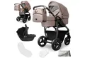 Produktbild: bergsteiger Kombi-Kinderwagen Babywagen Capri 3in1, Kombikinderwagen Komplettset, (10-tlg)