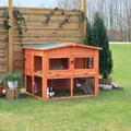 Produktbild: Trixie natura Kaninchenstall XL 135x115 cm 2 Etagen wetterfest & robust