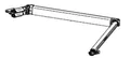 Produktbild: Gelenkarm links für Markisenlänge 3-5m - Thule Ersatzteil Nr. 1500603327 - für T