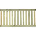 Produktbild: Plus Vorgartenzaun Ligno druckimprägniert 150 x 73 cm - Braun