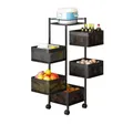 Produktbild: Divit Küchenwagen Küchenwagen auf Rollen 6 Ablagen, (1 St)