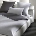 Produktbild: JOOP! Mako-Satin Bettwäsche 4040 Micro Pattern 150x220cm, Farbe silber