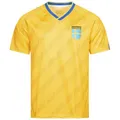 Produktbild: JELEX Retro History Herren Trikot | mit eingesticktem Logo & Kurzarm | Nostalgie-Design für Fußballfans | ideal für Sammler (DE/NL/SE/PL, Alphanumerisch, S, Regular, Regular, Schweden)