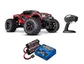 Produktbild: Traxxas 77096-4 X-Maxx 8S 1/5 4WD TQi TSM Belted + TRX-8S Set Rot