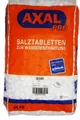 Produktbild: Axal Siede-Salztabletten Wasserenthärtungsanlagen Salzelektrolyse Pool 25kg