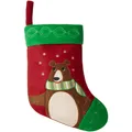 Produktbild: Nikolausstrumpf Strumpf Stiefel Socke Weihnachts Weihnachten Bär Befüllen Deko