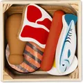 Produktbild: Melissa & Doug Wooden Food Groups Play Set - Protein (95208)