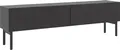 Produktbild: Selsey Nolie - TV-Lowboard 2-türig, Holzoptik Esche Schwarz, 175 cm