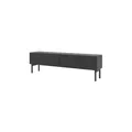 Produktbild: Selsey Lowboard  Noelie , schwarz , Maße (cm): B: 175,5 H: 51 T: 31.6