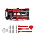 Produktbild: Original Einhell Smartphone-Reparaturset 18-tlg. (12 CR-V-Präzisionsbits, ergonomischer Schraubendreher, Öffnungswerkzeuge, Saugnapf, ideal für Elektrogeräte)