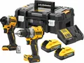Produktbild: DEWALT Akku-Kit 18V (DCD800 / DCF850-9 inkl. 2 x 18 V / 5 Ah Powerstack - Akkus