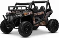 Produktbild: Beneo Motors Elektroauto für kinder 24V UTV, Schwarz, kinder elektroauto 2 sitzer mit 2,4 GHz Ferbedienung, 2 x 200 W Motor, Lithium-Akku, Eva-Räder, gepolsterter Sitz, USB, SD-Karte, elektrofahrzeug kinder ab 3-8 jahre