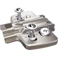 Produktbild: Hettich - Exzenter Kreuzmontageplatte, Spreizmuffe, Distanz 1,5 Mm