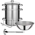 Produktbild: GSW Dampfentsafter, 8 Liter Fassungsvermögen, inklusive Schöpflöffel, aus Edelstahl