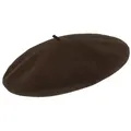 Produktbild: Laulhere Baskenmütze original französisch, schmale Form braun 65