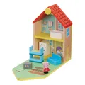 Produktbild: Peppa Wutz Holz Spielzeug - Familienhaus (mit Figuren & Accessoires)