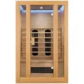 Produktbild: Artsauna Infrarotkabine Wärmekabine Nyborg S120K mit Keramik Flächenstrahler und Hemlockholz