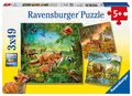 Produktbild: Tiere der Erde Puzzle 3 x 49 Teile