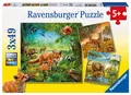 Produktbild: Tiere der Erde Puzzle 3 x 49 Teile, 