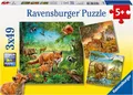Produktbild: Ravensburger 09330 Tiere der Erde  3x49 Teile Puzzle NEU OVP<