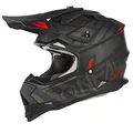 Produktbild: O'NEAL | Motocross-Helm | MX Enduro | ABS-Schale, Lüftungsöffnungen für optimale Belüftung & Kühlung | 2SRS Helmet Slick | Erwachsene | Schwarz Grau | Größe L