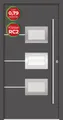 Produktbild: Splendoor Haustür Passivedoor Premium B03 RC2 Anthrazit DIN Rechts 100 x 210 cm