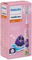 Produktbild: Philips Sonicare For Kids Elektrische Zahnbürste HX6352/42, Kinder länger, Für Kinder ab 3 Jahr, 2 Reinigungsprogramme, mobile Applikation, Farbaufkleber