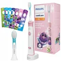 Produktbild: NEU Philips Sonicare Zahnbürste HX6352/42 Kinder Rosa elektrisch 3+ 7+ Aufsätze