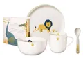 Produktbild: ASA 38952314 Kindergeschirrset, Porzellan 5 teilig, Weiß
