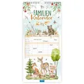 Produktbild: Trötsch Familienplaner 2026233, Waldfreunde, 2026, 1 Monat auf 1 Seite, mit 5 Spalten, 20 x 42 cm