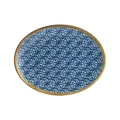 Produktbild: Bonna Lupin Moove 2x Speiseplatte Servierplatte Käseplatte oval 36x28 cm