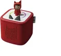 Produktbild: tonies Toniebox 2 Rot Starter Set Kreativ-Tonie Rot Bluetooth-Lautsprecher