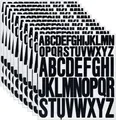 Produktbild: 10 Blatt Selbstklebende Buchstaben Buchstaben Aufkleber Groß Buchstaben Sticker