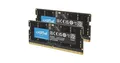 Produktbild: Crucial 128GB Kit DDR5 5600MHz SO-DIMM 2x64GB Laptop RAM CT2K64G56C46S5