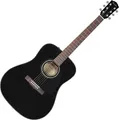 Produktbild: Fender CD-60 Dreadnought V3 Akustik Western Gitarre Black Pack Case Koffer