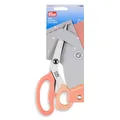 Produktbild: Prym 610537 Stoffschere 21 cm mit Micro Serration, Schneiderschere für präzises Schneiden von Stoff, Nähschere für Nähen, Patchwork und Handarbeit, aprikot