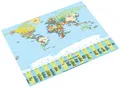 Produktbild: Läufer Schreibunterlage Welt politisch 400 x 530 mm