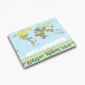 Produktbild: Läufer Schreibunterlage Welt politisch, 400 x 530 mm
