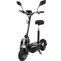 Produktbild: eFlux E-Scooter Street 20 Pro | Scooter Klappbar - Elektro Roller - Straßenzulassung - Sitz höhenverstellbar - E-Roller - 20 km/h - 500 W (Schwarz)