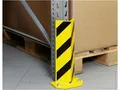 Produktbild: Rammschutz Eck-Form für Zwischenständer gelb/schwarz HxBxT 400x100x100 mm