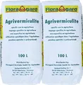 Produktbild: Floragard Vermiculite 200 L (2×100 L, 2–3 mm) – mineralisches Substrat zur Boden- und Substratverbesserung für Garten, Anzucht & Zimmerpflanzen – auch als Brutsubstrat für Reptilien im Terrarium