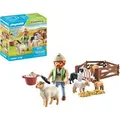 Produktbild: playmobil Spielset COUNTRY 71444, ab 4 Jahre, Junger Schäfer mit Schafen, 22 Teile