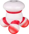 Produktbild: Cotsoco Mini-Handmassagegerät, tragbar, vibrierend, mit LED-Licht, ideal für